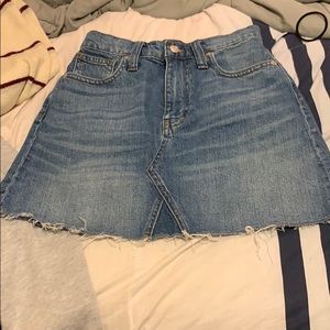 Denim skirt